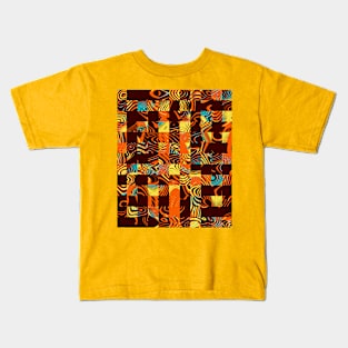 Geometric patchwork Kids T-Shirt